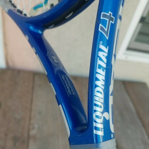 HEAD Liquidmetal 4 Mid Plus S4. Grip 4 3/8 Tennis Racket Preowned - Picture 10 of 12